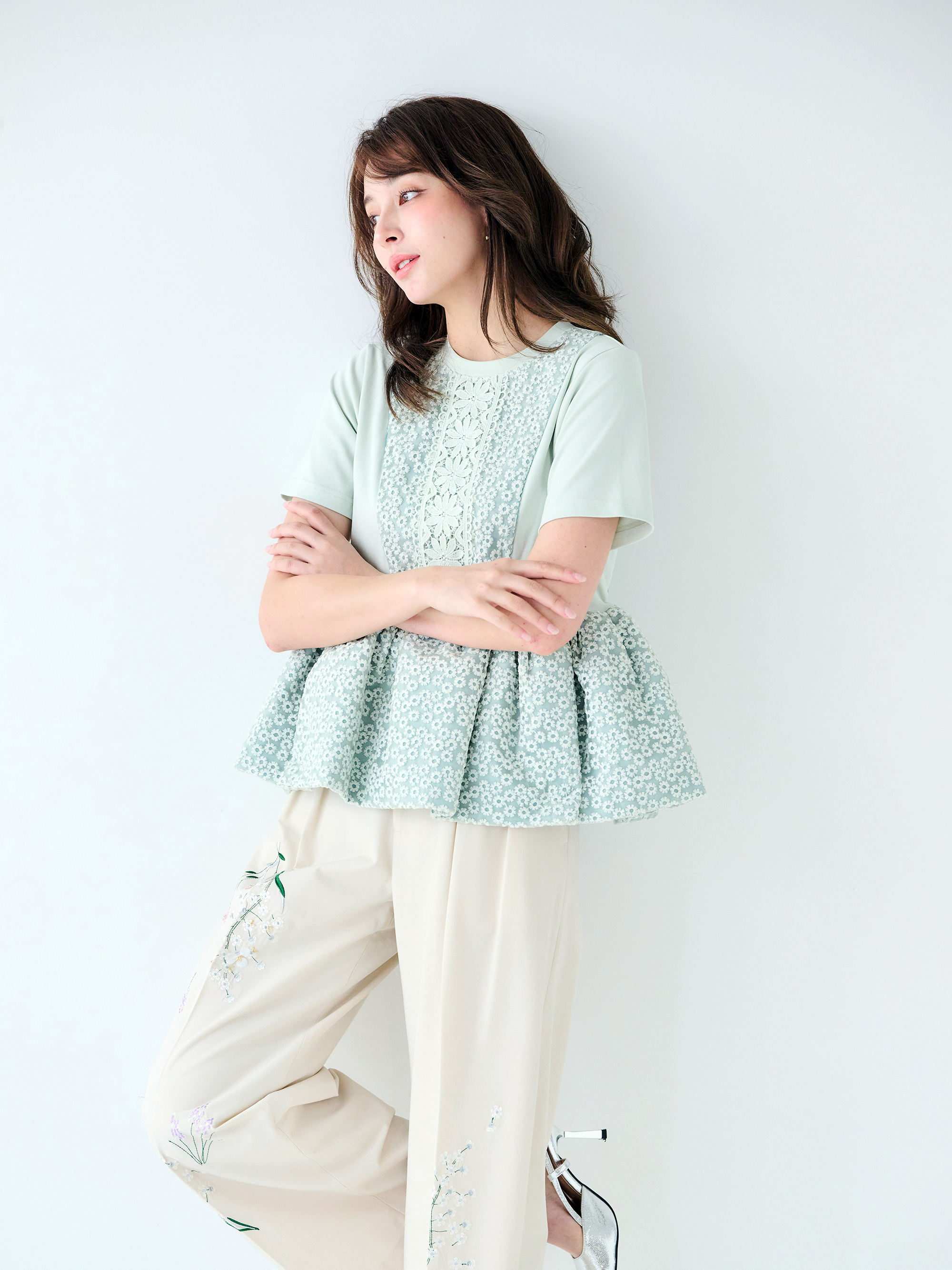 レースバルーンTシャツ