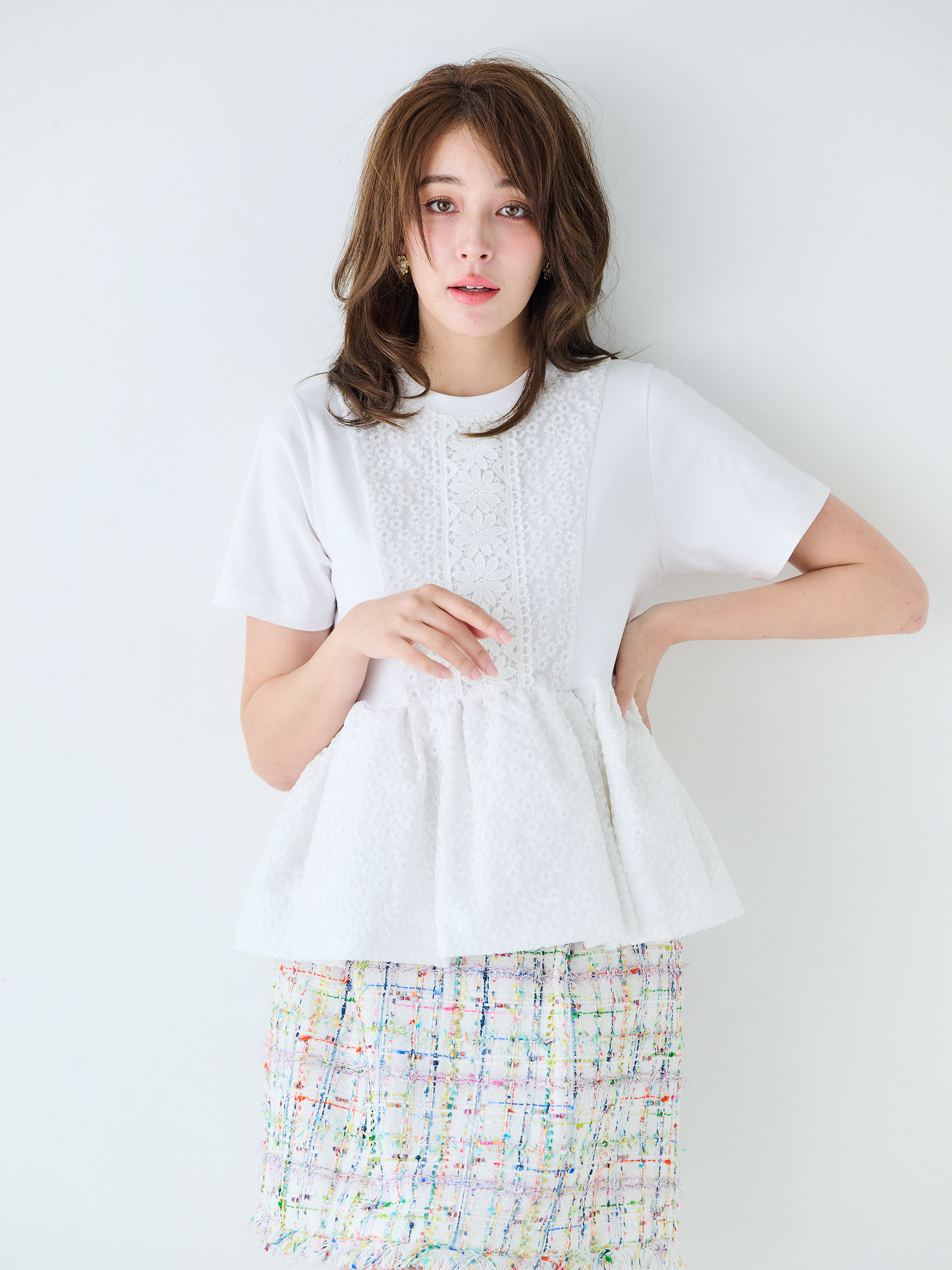 レースバルーンTシャツ