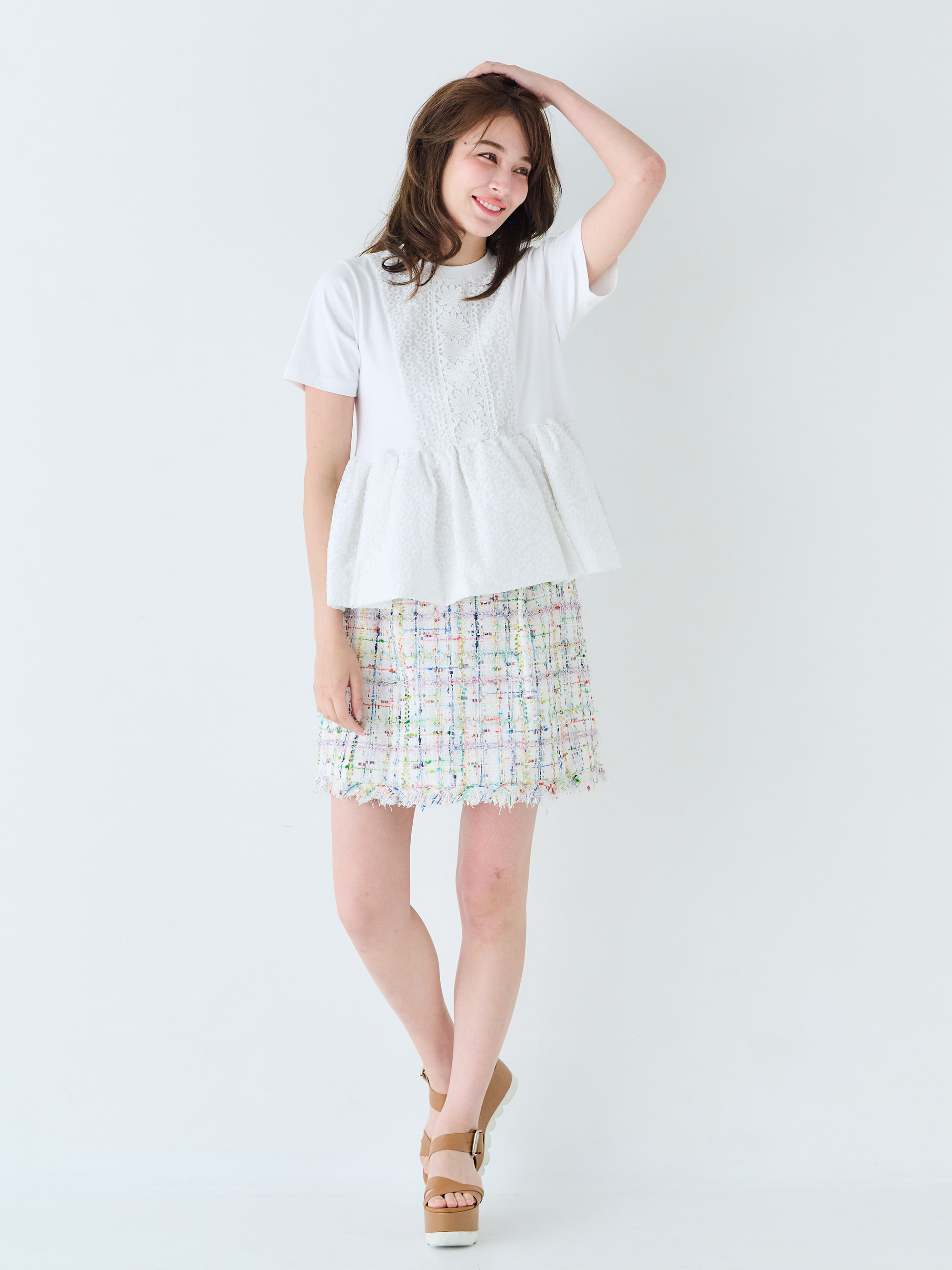 レースバルーンTシャツ