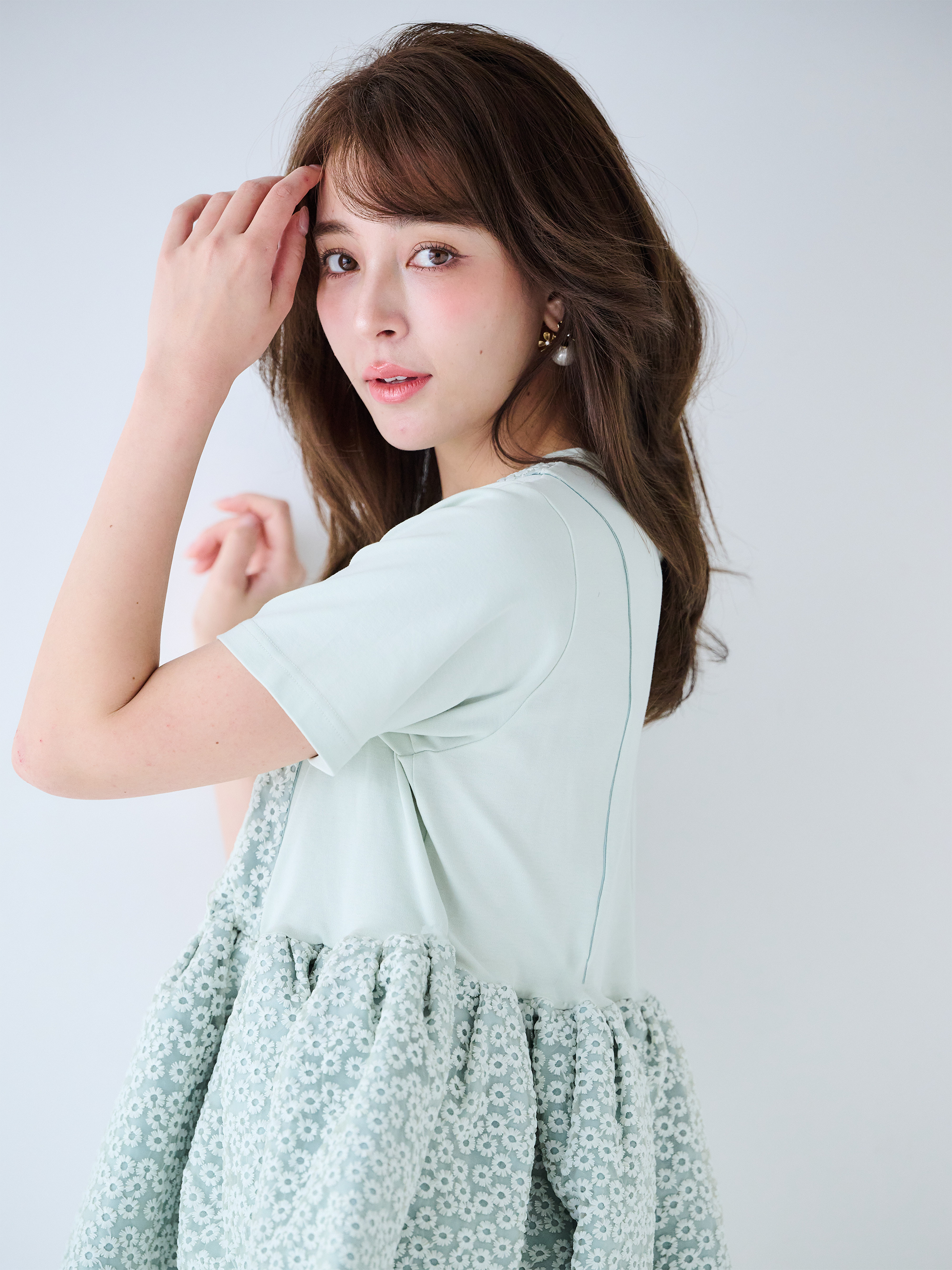 レースバルーンTシャツ