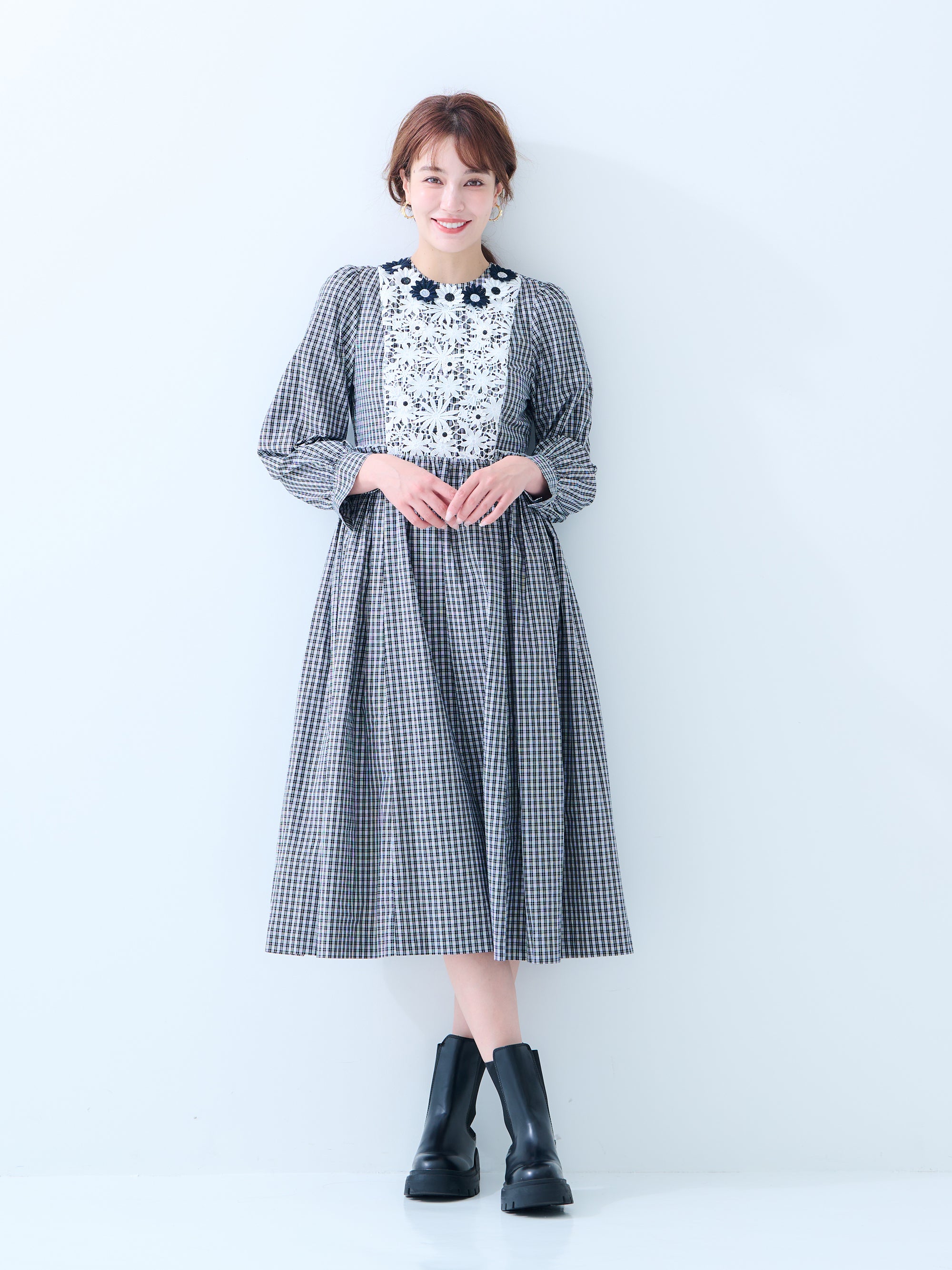 model：H173 着用サイズ：1サイズ