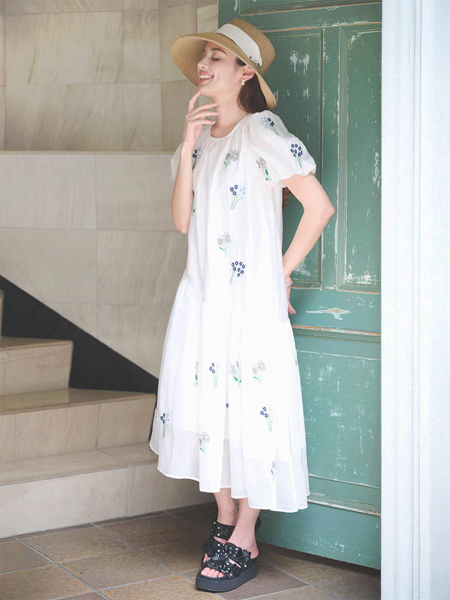 チェスティ 藤色 ワンピース チェスティ 藤色 ワンピース ウィステリアワンピース |【公式