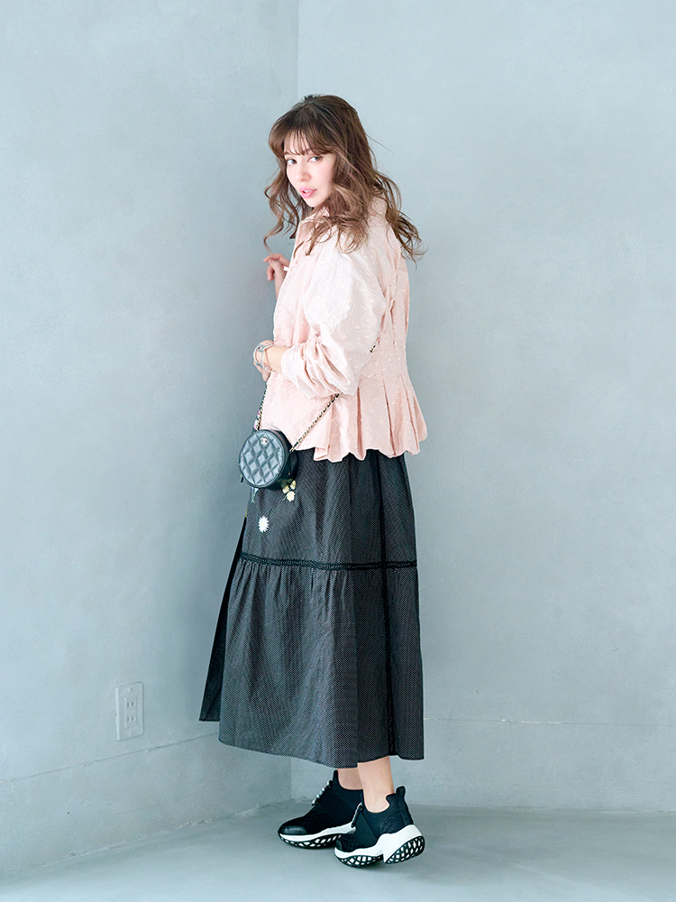 【Chesty】フラワーライトジャケット（Pink　0）ファッション