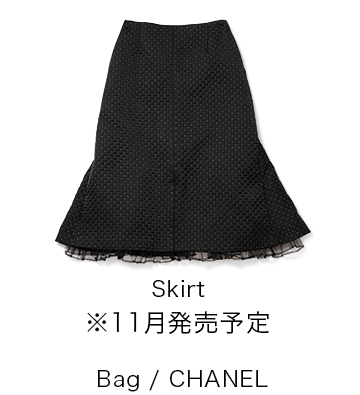 Skirt ※11月発売予定 Bag / CHANEL