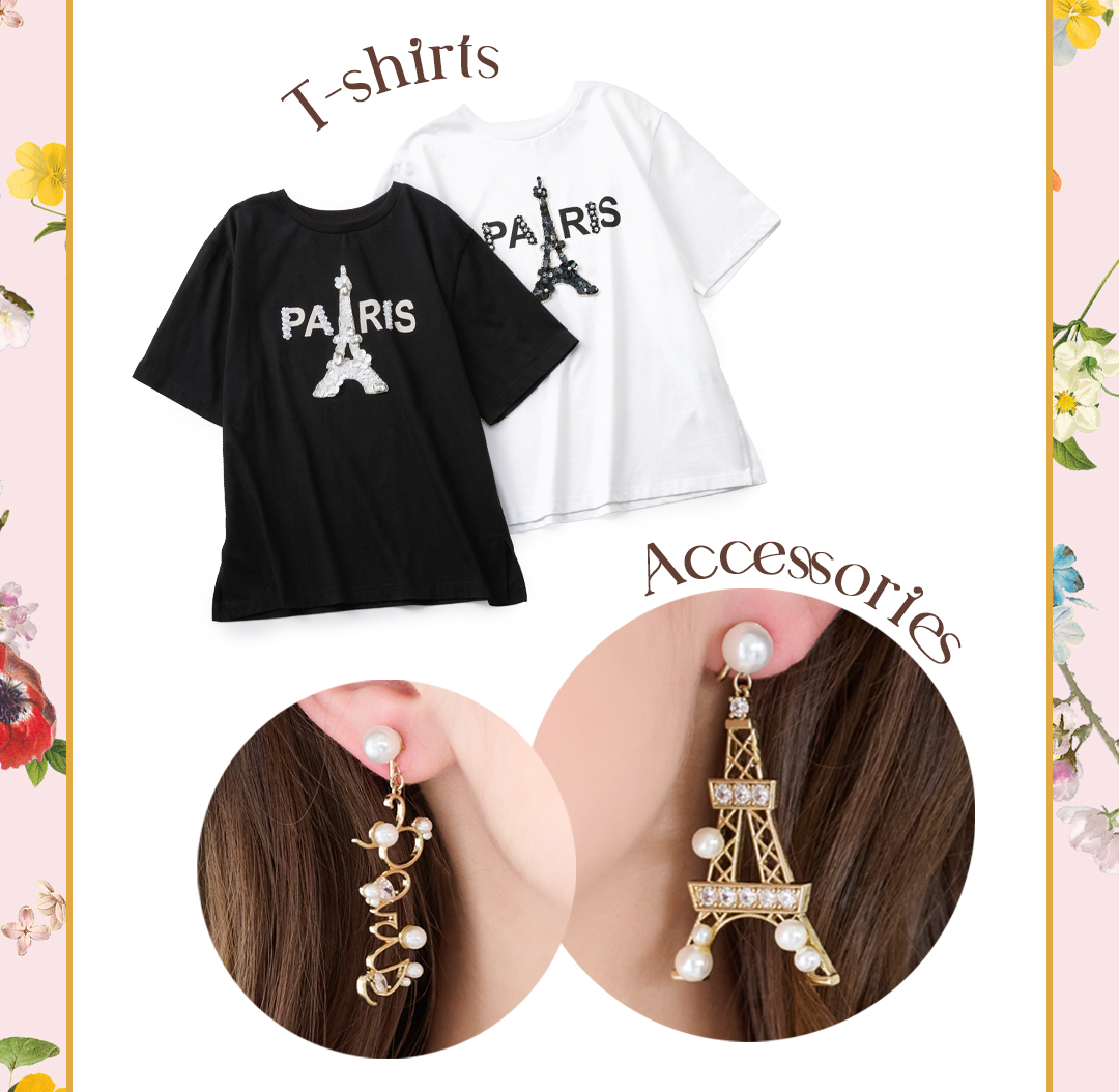 T-shirts PARIS accessories