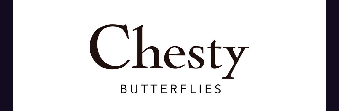 Chesty BUTTERFLIES（ロゴ／イメージ）