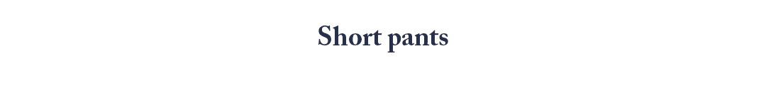 Short pants